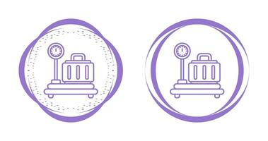 Luggage Scale Vector Icon