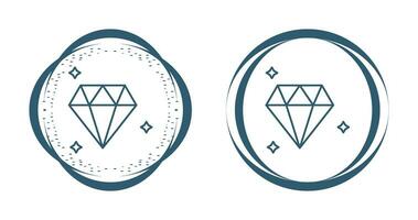 icono de vector de diamante