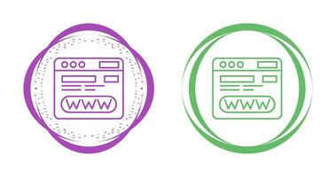 Browser Vector Icon
