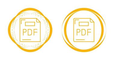 PDF Vector Icon
