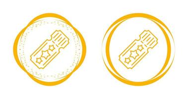 Ticket Vector Icon