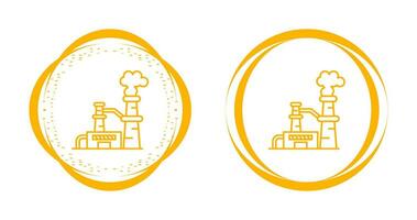 Nuclear Plant Vector Icon