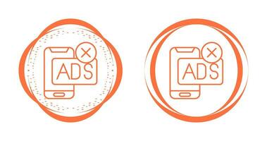 AD Block Vector Icon