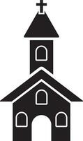 Church icon vector illustration