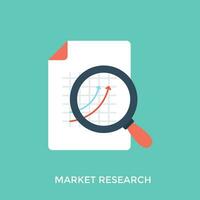 A pencil and presentation with pie graph and data symbolising project management vector