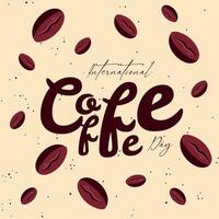 International Day of Coffee Social media Post banner vector