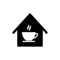 café hora vector icono. té hora ilustración signo. Delgado lineal símbolo para web y móvil teléfono.