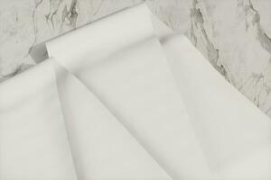 blanco rodar de papel en el mármol losa, mármol fondo, 3d representación, foto