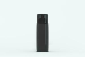 Spray can with white background, 3d rendering. photo