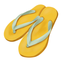 färgrik flip flops illustration png