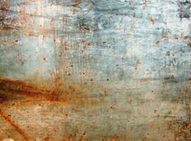 Metal grunge texture background, stained and scratched photo