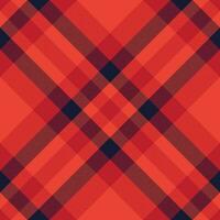 Plaid pattern vector. Check fabric texture. Seamless textile design for clothes, paper print. vector