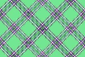 Seamless fabric check of pattern texture vector with a background tartan plaid textile.