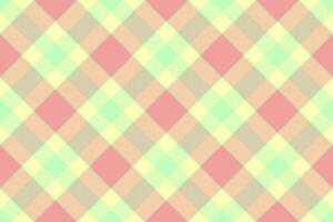 Pattern fabric background of textile tartan texture with a plaid vector check seamless.