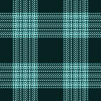 Texture check tartan of seamless fabric textile with a plaid pattern vector background.