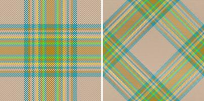 Texture check fabric of vector plaid background with a pattern tartan textile seamless.