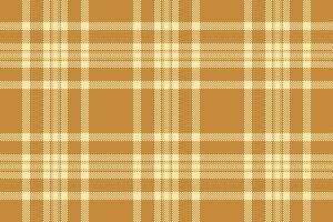 Fabric plaid background of vector seamless check with a textile tartan pattern texture.