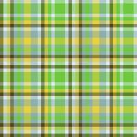 Background seamless textile of pattern texture plaid with a tartan check fabric vector. vector