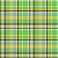 Background seamless textile of pattern texture plaid with a tartan check fabric vector. vector