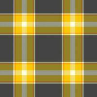 Vector fabric plaid of texture tartan textile with a background check pattern seamless.