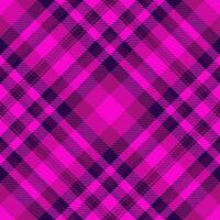 Textile check vector of pattern fabric tartan with a background seamless texture plaid.