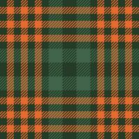 Textile background plaid of check tartan texture with a fabric seamless vector pattern.