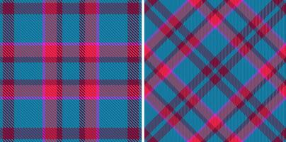 Pattern seamless background of tartan vector plaid with a check fabric texture textile.