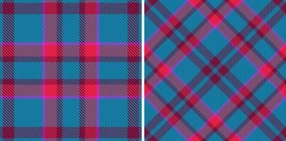 Pattern seamless background of tartan vector plaid with a check fabric texture textile.