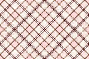 Check vector fabric of texture background pattern with a tartan plaid seamless textile.