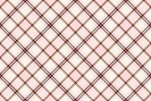 Check vector fabric of texture background pattern with a tartan plaid seamless textile.