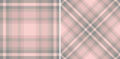Textile pattern background of tartan plaid fabric with a texture seamless check vector. vector