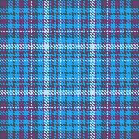 Plaid pattern textile of seamless background vector with a tartan fabric texture check.