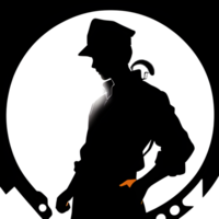 Hard Working Man Silhouette Ai Generative png