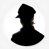 Hard Working Man Silhouette Ai Generative png