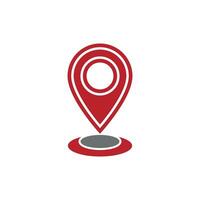 Location logo vector illustration business element and symbol