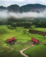 Gadang house West Sumatra Indonesia photo