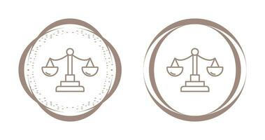 Justice Scale Vector Icon