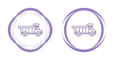 Dump Truck Vector Icon