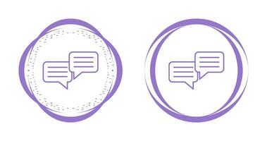 Chatting Vector Icon