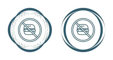 No Eating Vector Icon