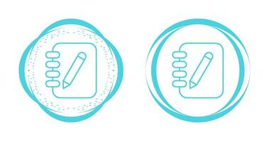 Notebook Vector Icon