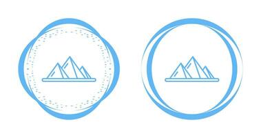 Pyramid Vector Icon