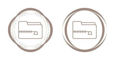 Zip File Vector Icon