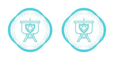 Security Presentation Vector Icon