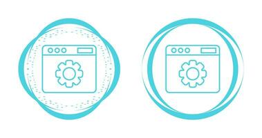 Web Settings Vector Icon