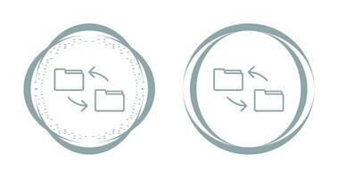 File Transfer Vector Icon