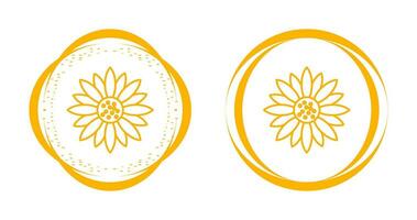 Sunflower Vector Icon