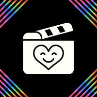 Romantic comedy movie Vector Icon