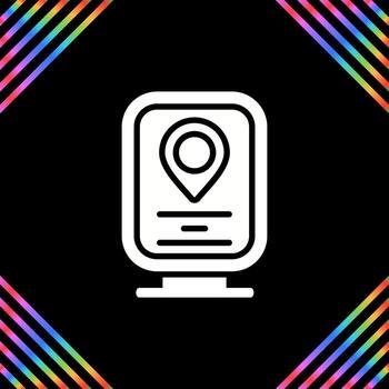 Interactive Display Vector Icon