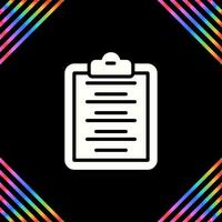 Writing Pad Vector Icon